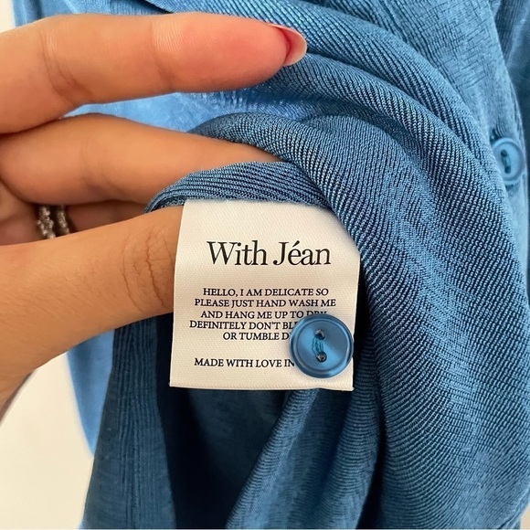 With Jean Alexa Mini Dress in Electra blue - Picture 12 of 12